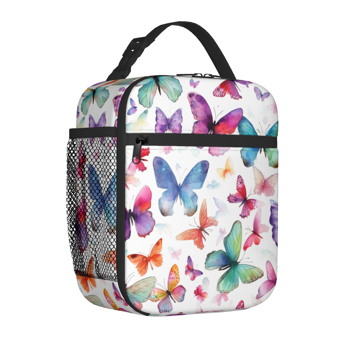 Watercolour Butterflies Insulated Lunch Bag