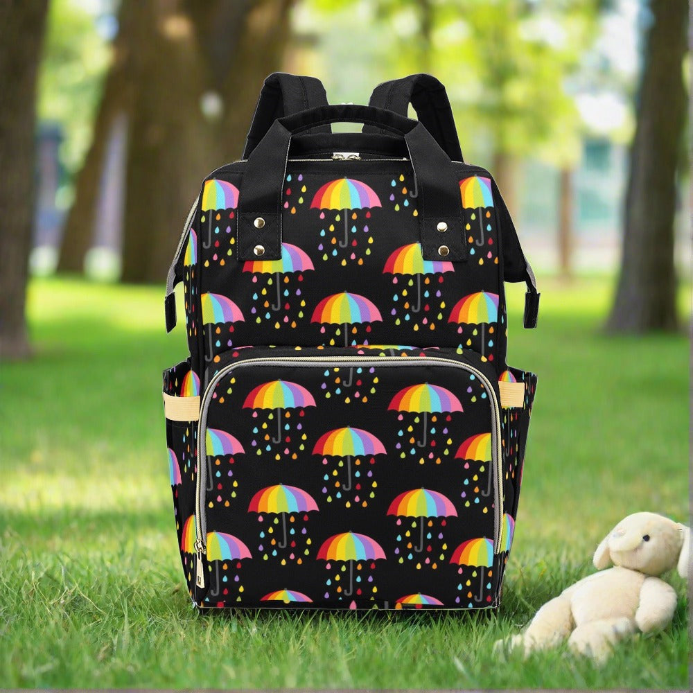 Raining Rainbows Multi-Function Backpack