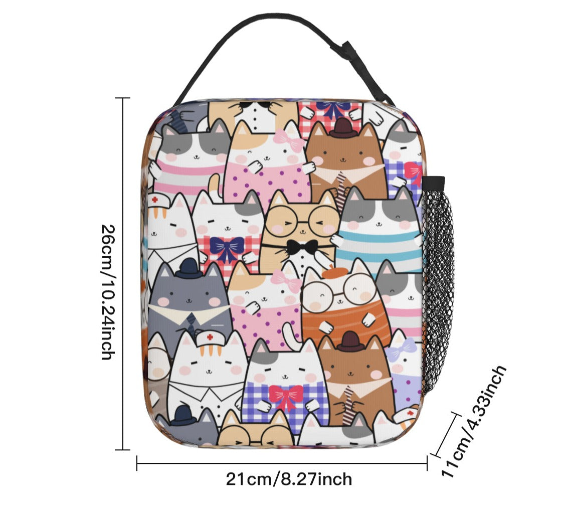 Are You Kitten Me Insulated Lunch Bag
