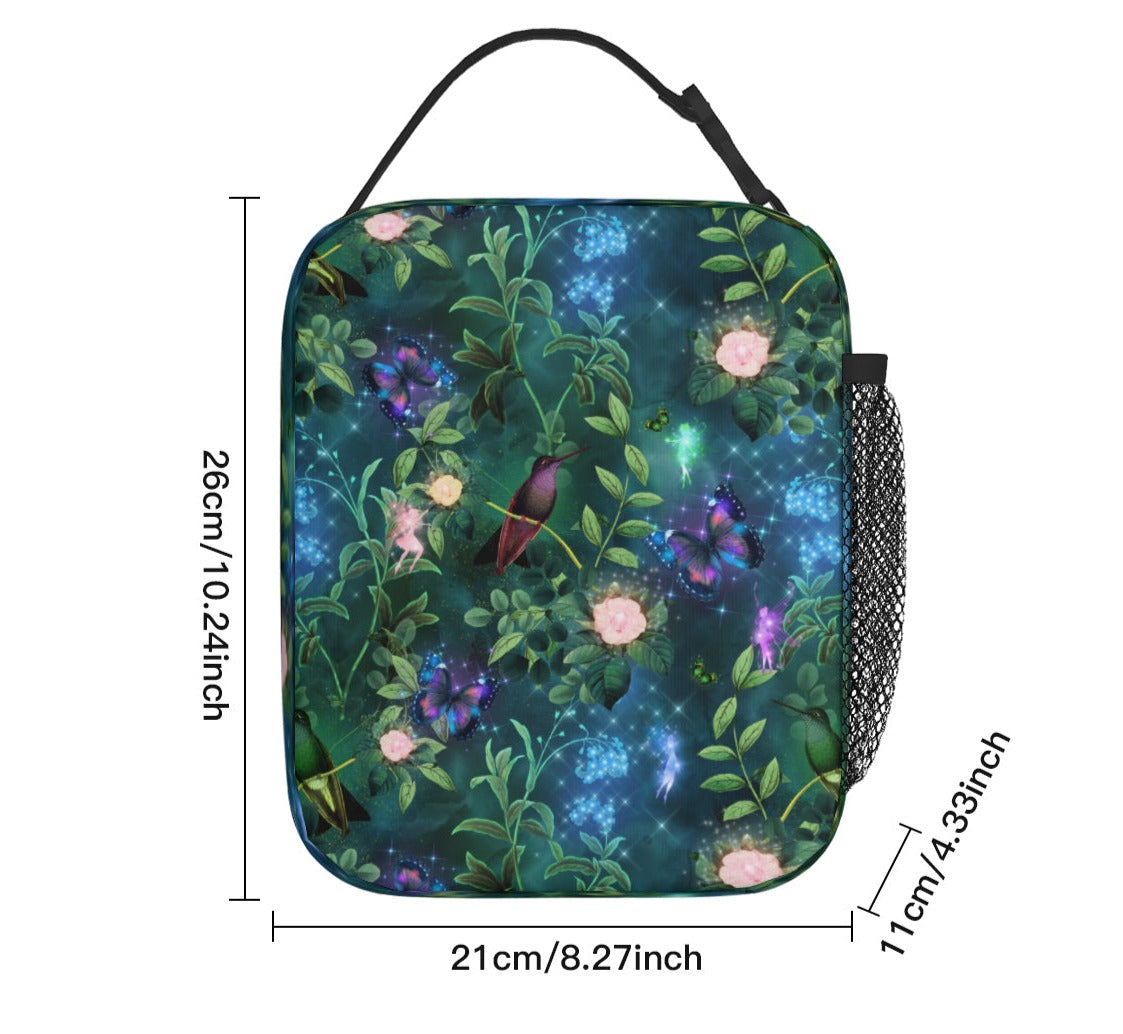 Enchanted Garden Insulated Lunch Bag