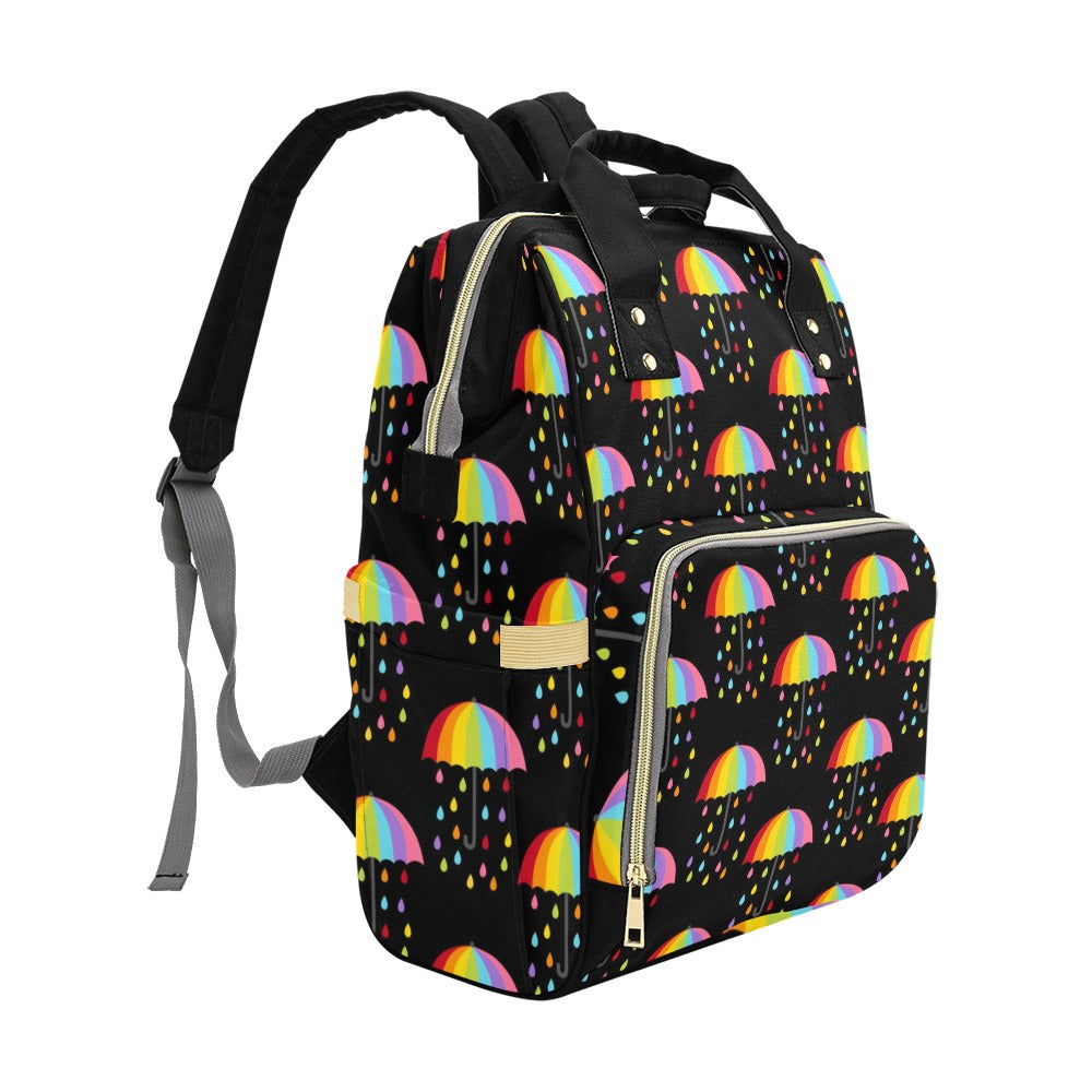 Raining Rainbows Multi-Function Backpack