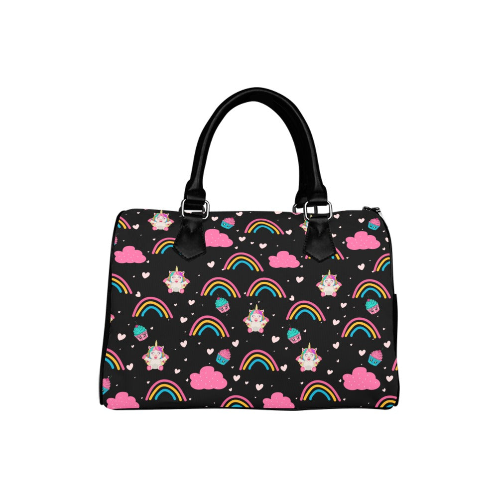 Cutesy Unicorns Boston Handbag