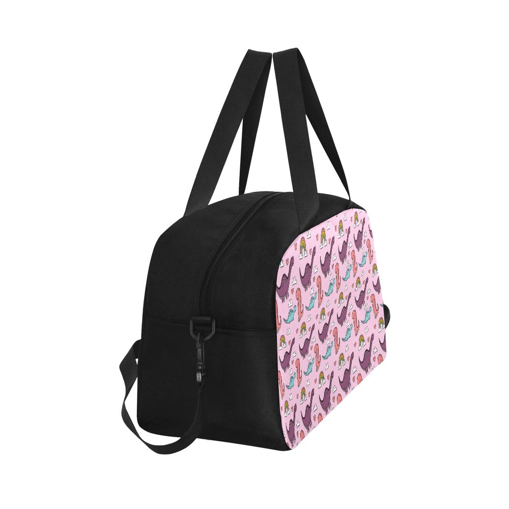 Pink Dinos Weekender Bag – Offbeat Sweetie
